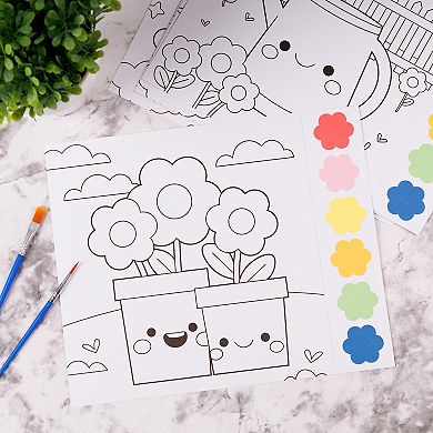 Just Add Water Kawaii Spring Edition 2-pc. Painting Set