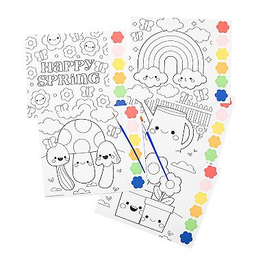 Just Add Water Kawaii Spring Edition 2-pc. Painting Set