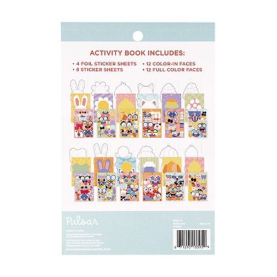 Silly Sticker Face Easter Activity Book