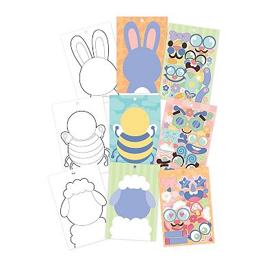 Silly Sticker Face Easter Activity Book