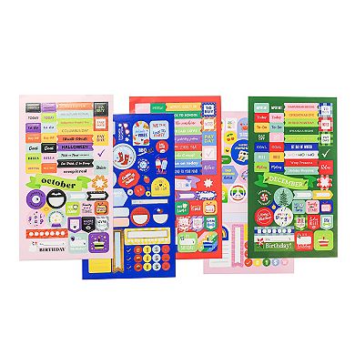 Stickin' Seasonally – A Year of Planner Stickers
