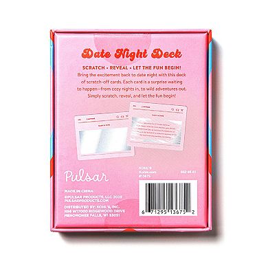 Date Night Scratch Off Cards 34-pc. Deck