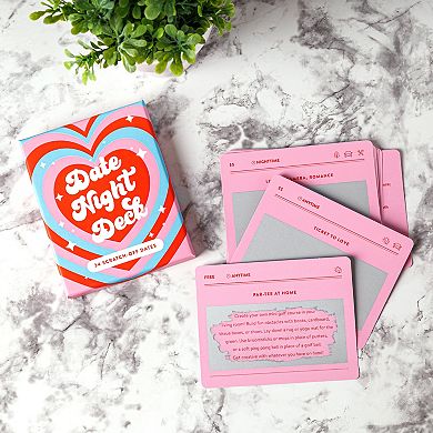 Date Night Scratch Off Cards 34-pc. Deck