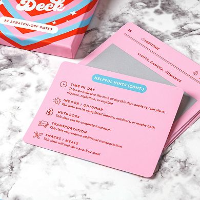 Date Night Scratch Off Cards 34-pc. Deck