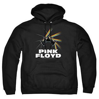 Big & Tall Pink Floyd Dark Side of the Moon Prisms Graphic Pullover Hoodie