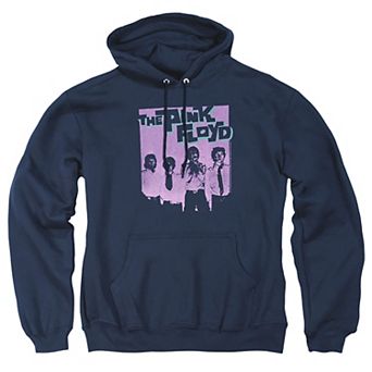 Big & Tall Pink Floyd Paint Box Graphic Pullover Hoodie