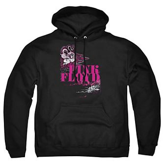 Big & Tall Pink Floyd Clouds Graphic Pullover Hoodie