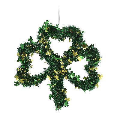 Celebrate Together™ St. Patrick's Day Tinsel Shamrock Wreath