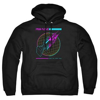 Big & Tall Pink Floyd Wish You Were Here Grid Graphic Pullover Hoodie