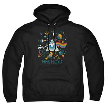 Big & Tall Pink Floyd Micro Graphic Pullover Hoodie