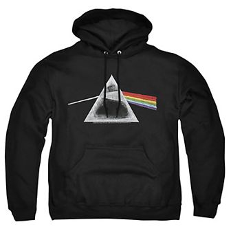 Big & Tall Pink Floyd Chalk Prism Graphic Pullover Hoodie