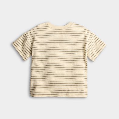 Baby & Toddler Jumping Beans® Striped Texture Pocket T-Shirt