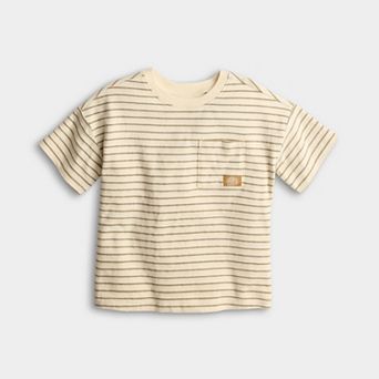 Baby & Toddler Jumping Beans® Striped Texture Pocket T-Shirt