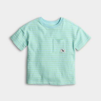 Baby & Toddler Jumping Beans® Striped Texture Pocket T-Shirt