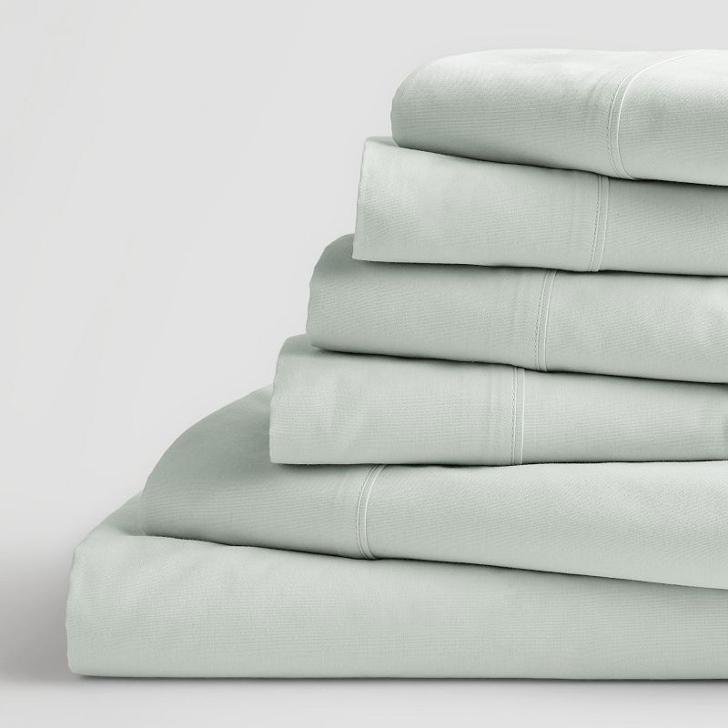 The Big One® Performance Sheet Set with Extra Pillowcases, Light Green