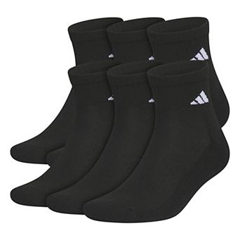 Men's adidas Classic Cushioned 6 pk Quarter Socks