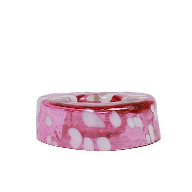 Celebrate Together™ Valentine's Day Confetti Glass Heart Tealight Holder