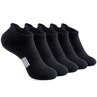 Ankle Socks for Women - 5-Pairs Cushioned & Breathable for Running & Casual Wear