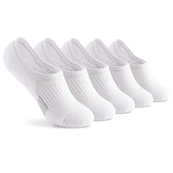 No Show Ankle Socks for Women - 5-Pairs Cushioned & Breathable for Running & Casual Wear