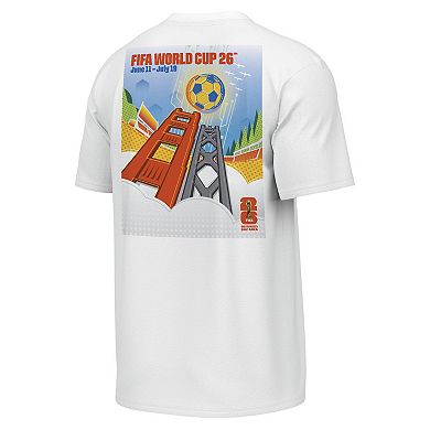 FIFA World Cup 26 San Francisco Bay Area Men's Poster Graphic Tee