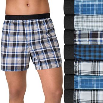 Men's Hanes® 5+2 Bonus Pack Woven Boxers