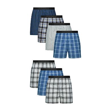 Men's Hanes® 5+2 Bonus Pack Woven Boxers