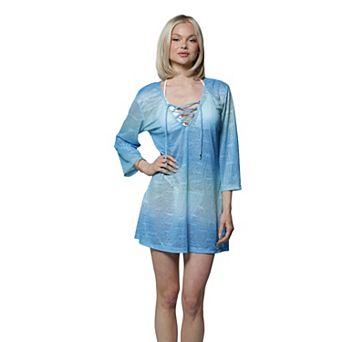 Women's Portocruz Lace-Up Tunic Swim Cover Up