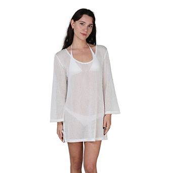 Women's Portocruz Bell Sleeve Tunic Swim Cover-Up