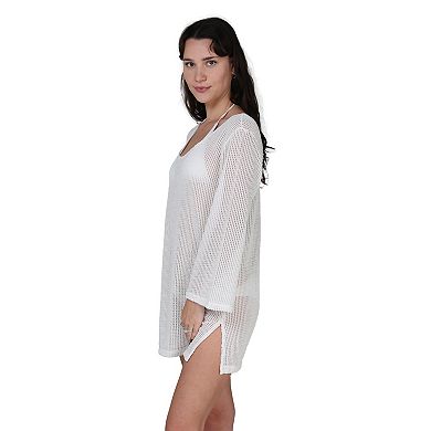 Women's Portocruz Bell Sleeve Tunic Swim Cover-Up