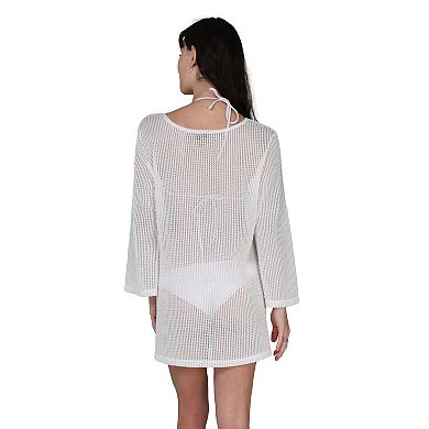 Women's Portocruz Bell Sleeve Tunic Swim Cover-Up