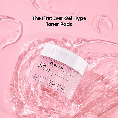 Collagen Gel Toner Pads for Pore Minimizing & Firming Care