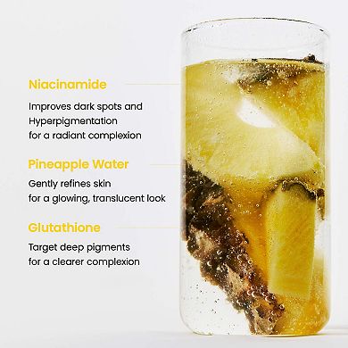 Radiant Vita Niacinamide Real Deep Mask 4 Pack for Brightening Dull Skin & Dark Spot Care