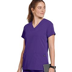 Cincinnati Bengals Mock Wrap Scrub Top For Women