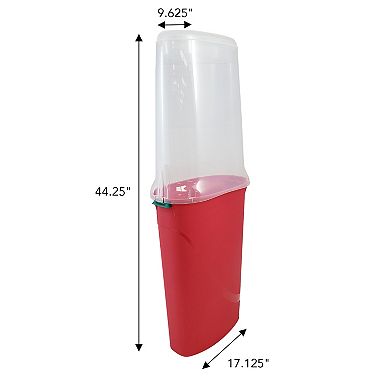 Homz 40-in. Vertical Gift Wrap Storage Container