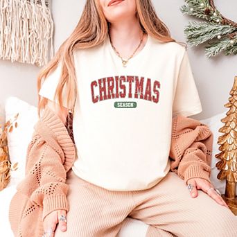 Simply Sage Market Varsity Christmas Season Short Sleeve Tee