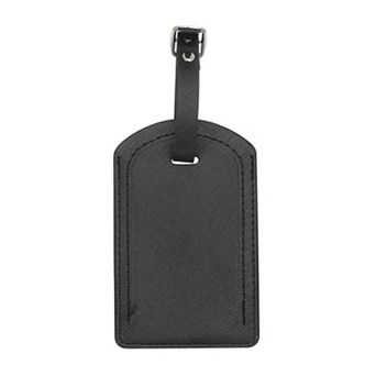 1 pc Solid Color Texture Luggage Tag for Travel