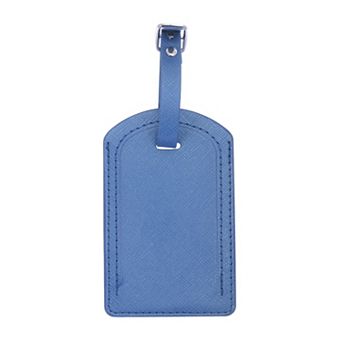 1 pc Solid Color Texture Luggage Tag for Travel
