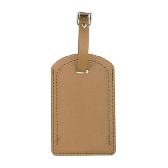 1 pc Solid Color Texture Luggage Tag for Travel
