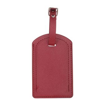 1 pc Solid Color Texture Luggage Tag for Travel