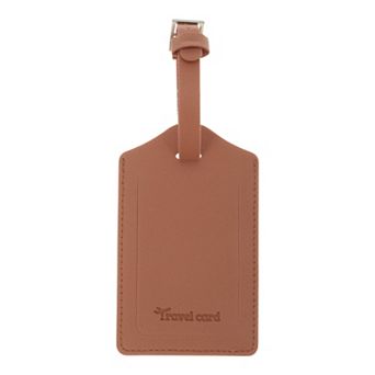 1 pc Solid Color Luggage Tag for Travel