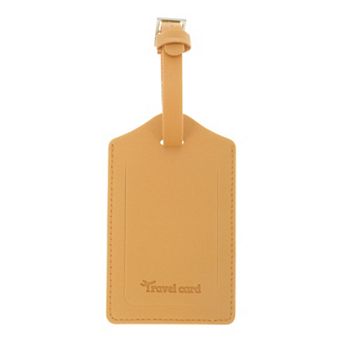 1 pc Solid Color Luggage Tag for Travel
