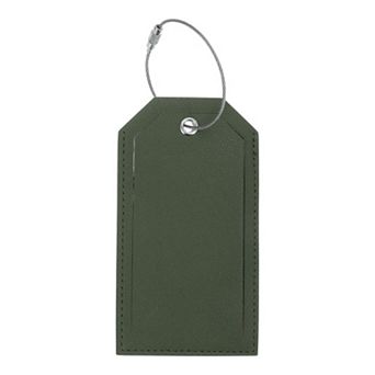 1 pc Solid Color Irregular Luggage Tag for Travel