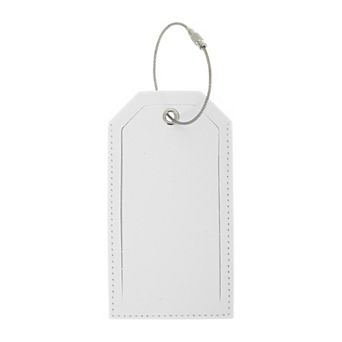 1 pc Solid Color Irregular Luggage Tag for Travel
