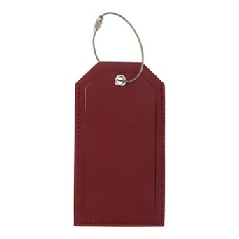 1 pc Solid Color Irregular Luggage Tag for Travel