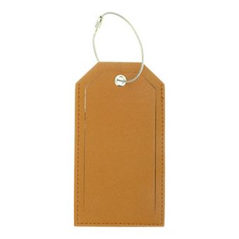 1 pc Solid Color Irregular Luggage Tag for Travel