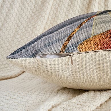 Flower Pattern Throw Pillow Covers Set of 2 Boho Style Decorative Couch Bed for Living Room