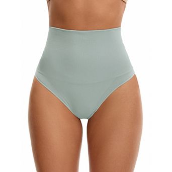 Women's Thong Shapewear Tummy Control High Waist Shaping Panties Body Shaper Underwear