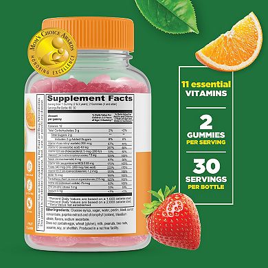 Lifeable® Kids Multivitamin Gummies - Immunity And Metabolism - 60 Gummies