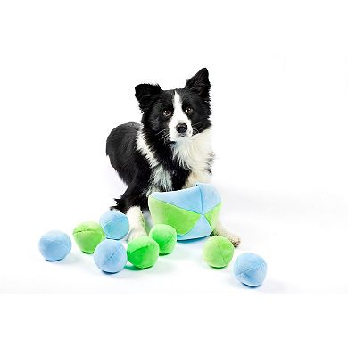 Midlee Hide A Ball Dog Toy