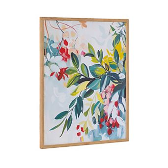 Gallery Jewel Tone Botanical Abstract Print by The Creative Bunch Studio